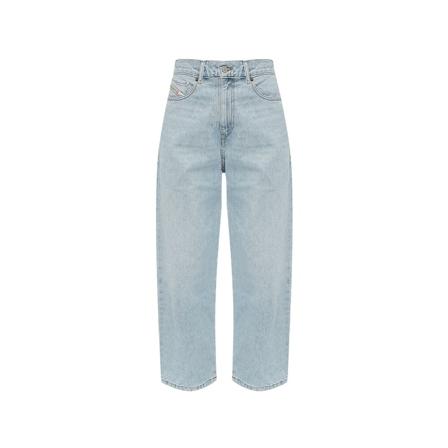 Diesel, Straight Jeans Blauw, Dames, Maat:W31 L30
