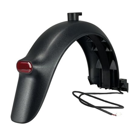 Reservedel Bageste Skærm til Ninebot F20, F25, F30, F40 med LED - Sort