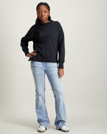 True Religion BECCA MR BOOTCUT SUPER T FLAP Blau Jeans Mädchen - Kids Brand Store