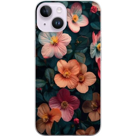 Kompatibelt Mobilskal till Apple Apple iPhone 15 Blommor
