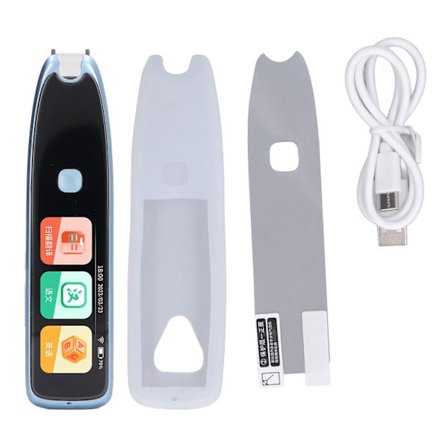 2025 Senaste Modell Översättningsläsare med Pekskärm, Utländskt Språk Översättare Skanner Ordbok Läspenna Inbyggt Batteri för