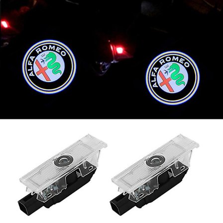 Passar till Alfa Romeo välkomstlampa Stelvio MITO Giulietta projektorlampa