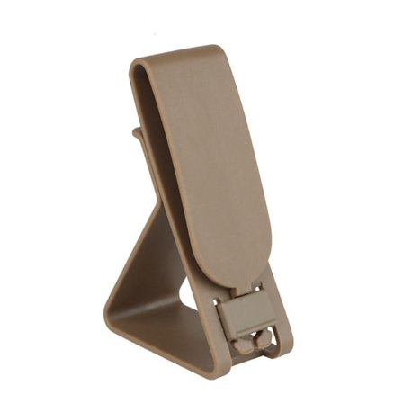 Tactical Headset Hook Hörlurshängare Spänne KHAKI