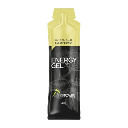 PurePower Energy Gel 40 g Hyldeblomst 40 g, Sport & Velvære, Protein & Energi, Energigel