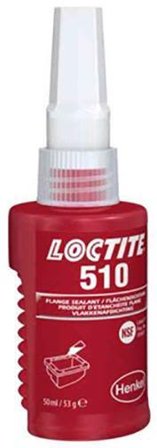 Loctite 510 Tetningsmiddel 50ml, varmebestandig, Kjemisk teknisk