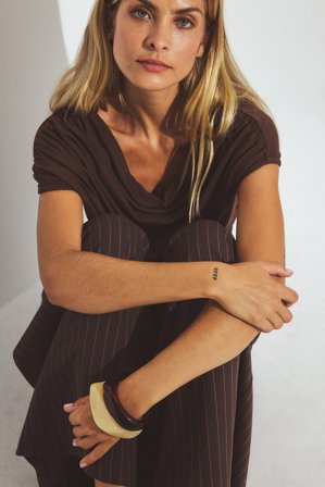 NA-KD 2er-Pack Harz-Armreifen - Schmuck - - One Size