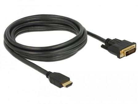 Delock adapterkabel - HDMI / DVI - 3 m
