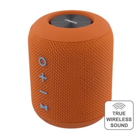 Original STREETZ CM757 Vattentålig Bluetooth-högtalare - Orange