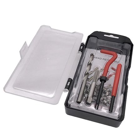 15 stk M14 X 1,5 gjenge reparasjonssett Helicoil kompatibel 14mm skadede gjenger (FMY)