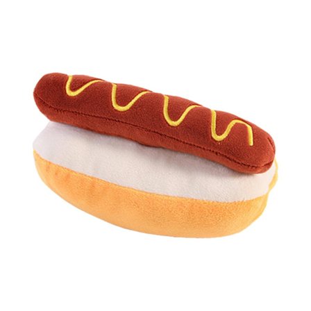 Pivedyr Hotdog Legetøj til Mellemstore og Store Hunde & Killinger