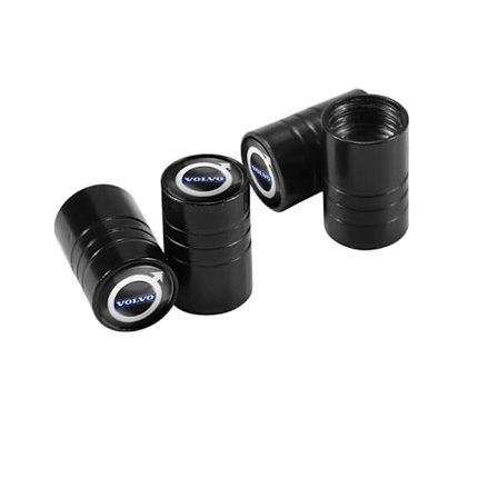 Volvo Bildekk Hjulventilhetter Deksel Semsket Bil Nøkkelring Nøkkelkjede For V60 V40 XC90 XC40 S60 XC60 V70 S90 V90 Tilbehør