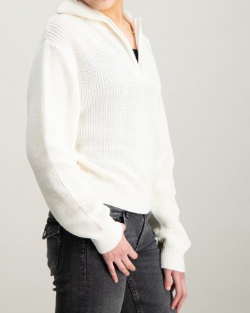 Grunt Rie Knit Crème Pulls Fille - Kids Brand Store