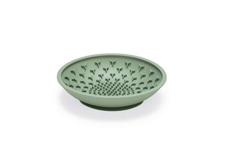 Slikkematte Disk, Grønn - 19cm