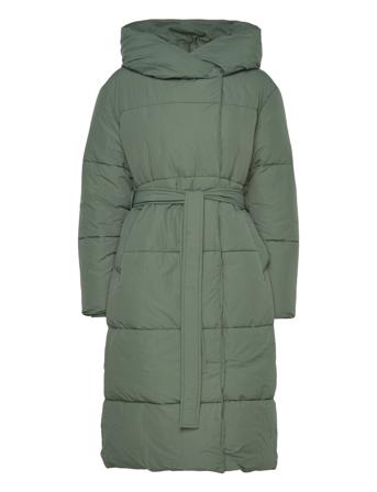 Brou Puffed Coat Green Tamaris Apparel