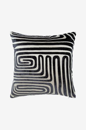 Svanefors - Kuddfodral Molly 45x45 cm - Grå - Prydnadskuddar & kuddfodral - 45X45 - Från Homeroom