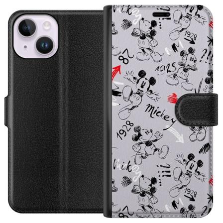 Apple iPhone 15 Lompakkokotelo Disney kuviointi