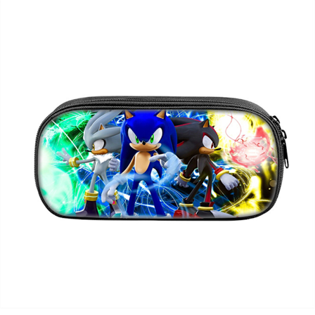 Sonic The Hedgehog 3d Print Pennfodral Case Case Tear Paper