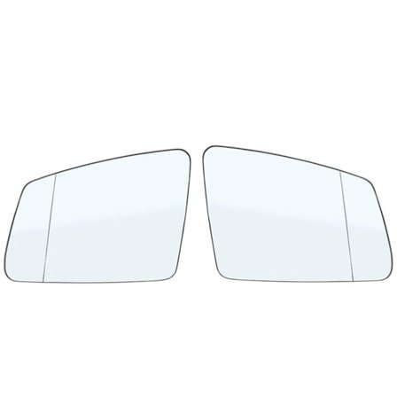 Høyre + Venstre Sidespeil Glass 2128100521 2128100621 for C E S Gla Klasse W204 W212 W221