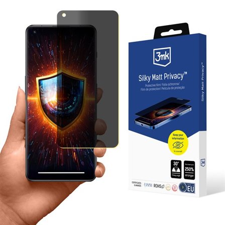 3mk Silky Matt Privacy Screen Protector til OnePlus 11 5G