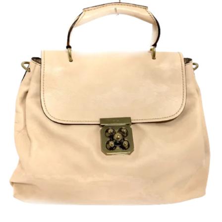 Chloé Pre-owned, Pre-owned Leather Handbag Beige, Dames, Maat:ONE Size