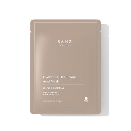 Sanzi Beauty Hydrating Hyaluronic Acid Sheet Mask, Skincare, Masker, Fugtmasker