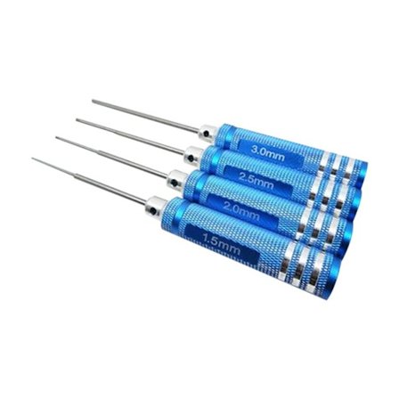 Kuusiokoloruuvimeisseli set SININEN