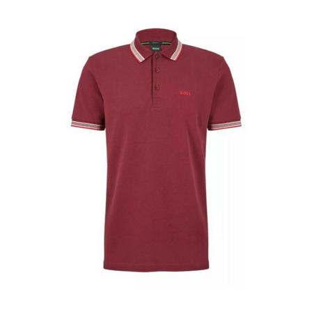 Hugo Boss, Polo Shirts Rood, Heren, Maat:L