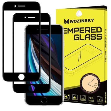 2-pack Iphone Se 2022/2020/8 Skärmskydd Heltäckande Härdat Glas Transparent