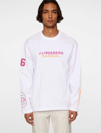 J. Lindeberg Davie Ls T-Shirt - White - S