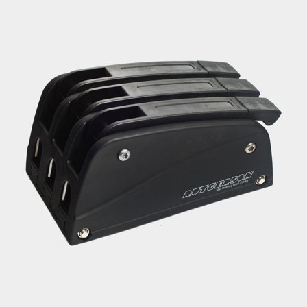 Stoppeur Rutgerson RC75X, triple, pour Ø8 - 12 mm cordage