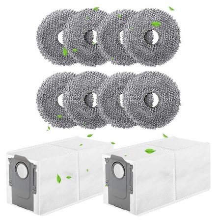 Moppeklude Støvposer til Q /Qrevo MaxV Robot Støvsuger Reservedele