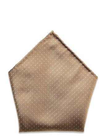 Pocket Square Brystlommetørklæde Beige Amanda Christensen