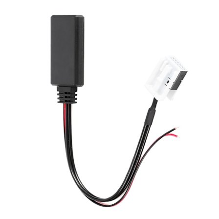 12-pins Bluetooth-modul for bil AUX-IN-kabeladapter Passer for E61 E62 E60