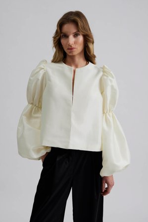 Malina - Zoey blouse - XL - Vanilla