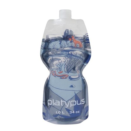 Platypus Softbottle 1L Closure Cap flasks Blue OneSize