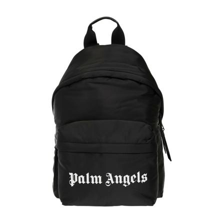Palm Angels Rugzaks , Zwart , Heren , Maat: ONE Size Rugzakken