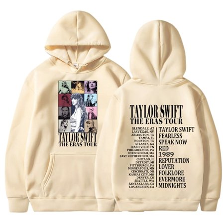 Taylor Swift Hoodie Genser Trykt Genser Pullover Genser Topper Voksenkolleksjon Gaver hoodie-wd