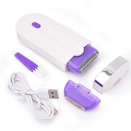 Usb Rechargeable Women Epilator Portable Body Hair Shaver Removal Tool