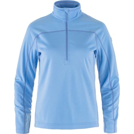 Fjällräven Abisko Lite Fleece Half Zip S - female - Ultramarine - Fleece