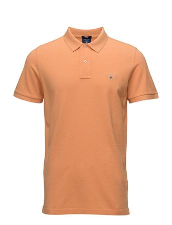 Original Pique Ss Rugger Polos Short-sleeved Oranssi GANT