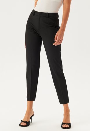 ONLY Onlpeach Mw Cigarette Ank Pant Black Klær