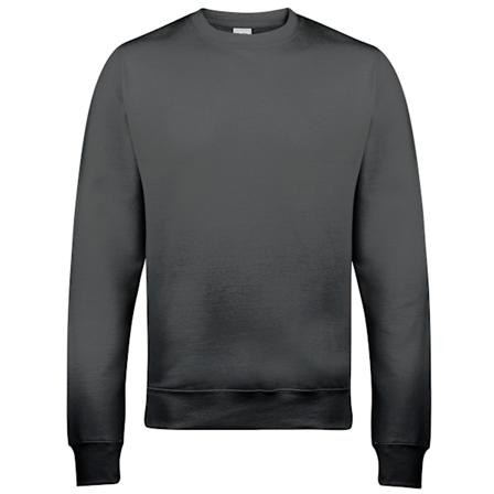 AWDis Just Hoods AWDis Unisex Crew Neck Plain Sweatshirt (280 G Charcoal 4XL