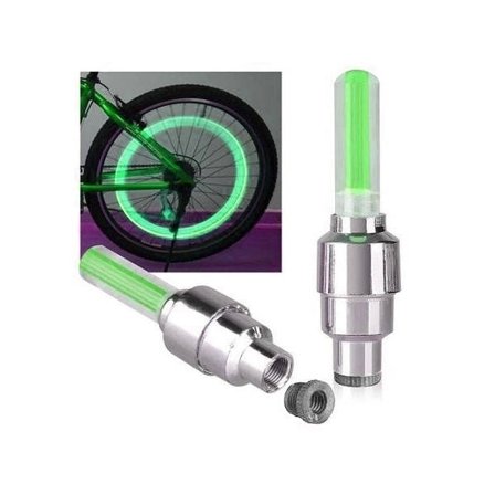 2-pak Lysende Sykkel/Moped/Hjulventil
