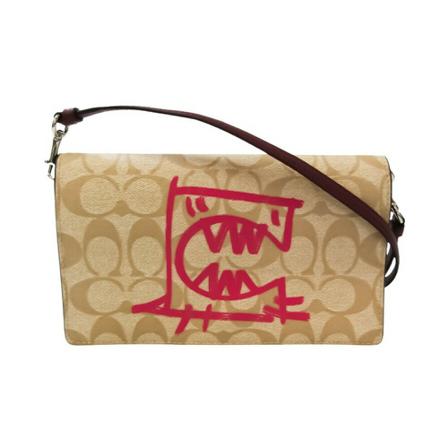 Coach Pre-owned Shoulder Tass , Beige , Dames , Maat: ONE Size Vintage Tassen