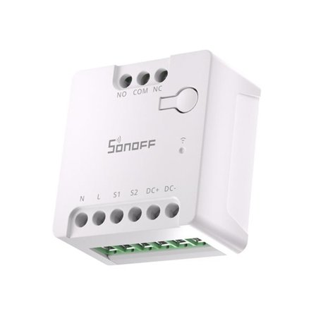 WiFi-bryter med Matter-støtte, potensialfri plugg og 12-48 V AC/DC-kompatibilitet