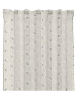 Multibandslängd enfärgade Iris med "pompoms" 2-pack Sand - Redlunds