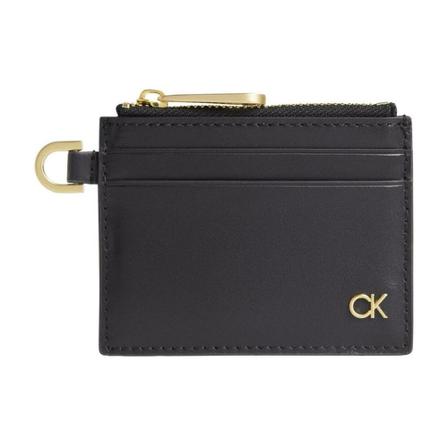 Calvin Klein Wallets & Cardholders , Zwart , Heren , Maat: ONE Size Portefeuilles