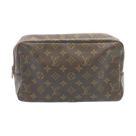 Louis Vuitton Vintage Pre-Owned Toilet Kit 28 Brun, Dame Vintage Tasker, Størrelse: ONE Size