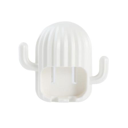 1st Söt Kaktus Tandborsthållare Stansfri Multifunktionell Ba