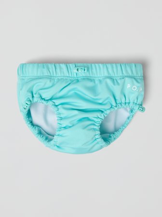 Polarn O. Pyret - Swim diaper with bear print - 74|80 - Childrenswear - turquoise